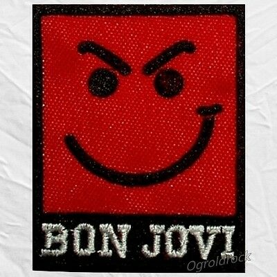Bon Jovi Have A Nice Day Logo Embroidered Patch Rock Jon John Richie Sambora