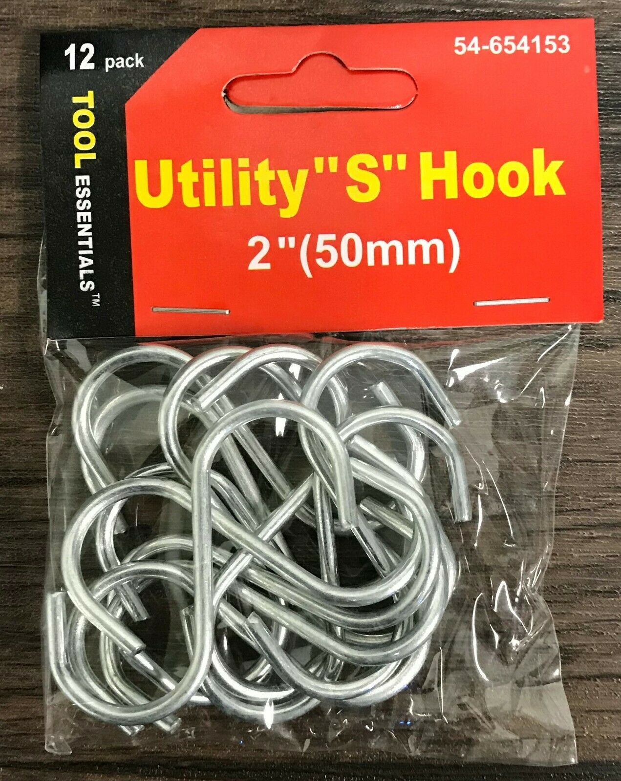 12 Pcs 2" Inch Metal S Shape Type S Hooks Hangers For Kitchen Metal Clasp Cup